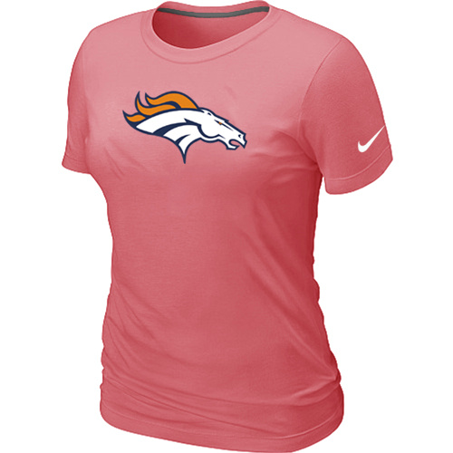 Nike Denver Broncos Women's Legend Logo Dri-FIT NFL T-Shirt - Pink